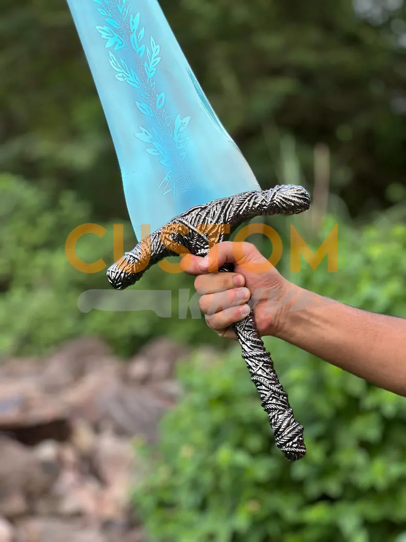 Elden Ring Dark Moon Greatsword Replica - Moonlight Cosplay Prop - Dark Souls Style Metal Sword - Gamer Gift for Husband - Image 4