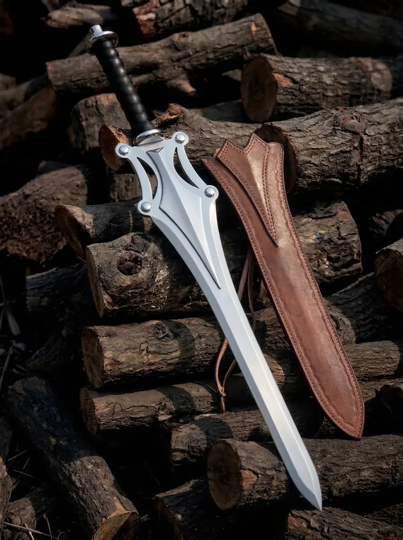He-Man Power Sword – Handmade Masters of the Universe Replica with Sheath